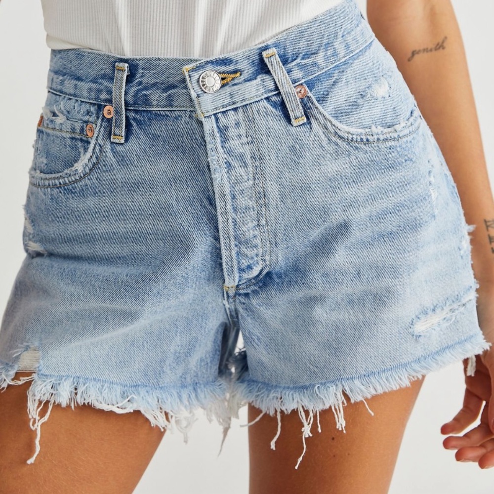 Agolde Parker Shorts in Swapmeet